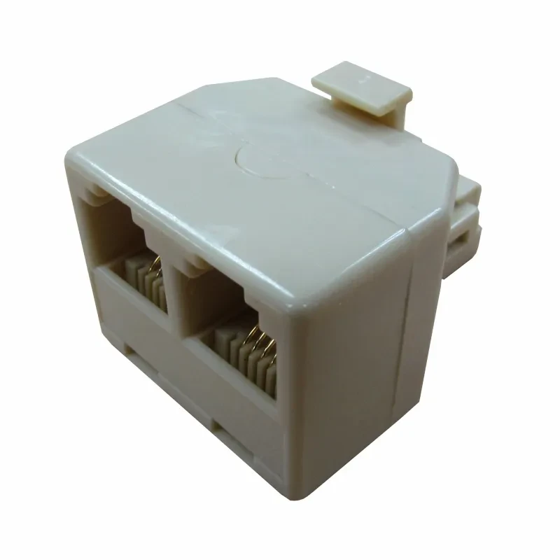 RJ 11 Plug to 2x RJ 11 Jack Adapter